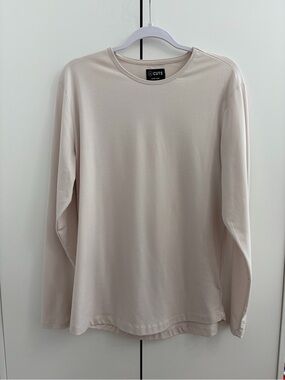 Cuts Clothing Men's Long Sleeve Crew - Bone